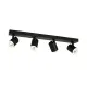 Italux Helvia  fekete LED mennyezeti spotlámpa (IT-SPL-31991-4B-BK) LED 4 izzós IP20