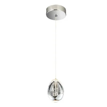 Italux Huelto  krómszínű LED függesztett lámpa (IT-PND-22112132-1A-CR) LED 1 izzós IP20