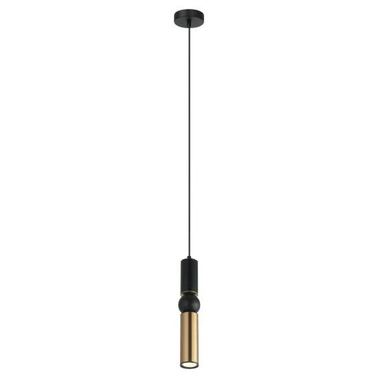 Italux Isidora  fekete-bronz függesztett lámpa (IT-PND-14290-1-BK-BRO) GU10 1 izzós IP20