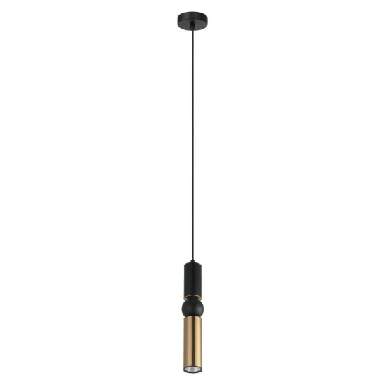 Italux Isidora  fekete-bronz függesztett lámpa (IT-PND-14290-1-BK-BRO) GU10 1 izzós IP20