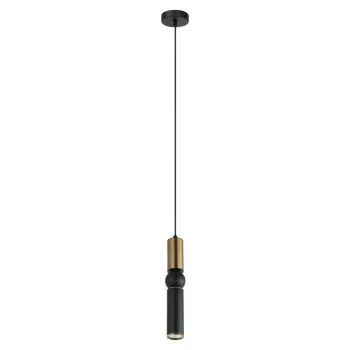 Italux Isidora  fekete-bronz függesztett lámpa (IT-PND-14290-1-BRO-BK) GU10 1 izzós IP20