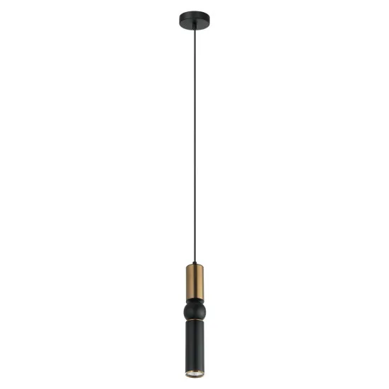 Italux Isidora  fekete-bronz függesztett lámpa (IT-PND-14290-1-BRO-BK) GU10 1 izzós IP20
