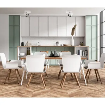 Italux Karlota  fehér-fekete mennyezeti spotlámpa (IT-SPL-31959-1B-WH) GU10 1 izzós IP20