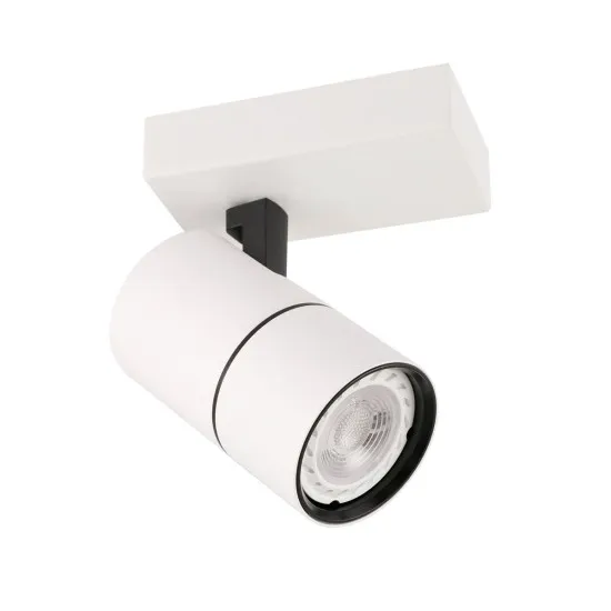 Italux Laconi  fehér-fekete mennyezeti spotlámpa (IT-SPL-2813-1B-WH) GU10 1 izzós IP20