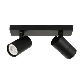 Italux Laconi  fekete mennyezeti spotlámpa (IT-SPL-2813-2B-BL) GU10 2 izzós IP20