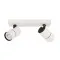 Italux Laconi  fehér-fekete mennyezeti spotlámpa (IT-SPL-2813-2B-WH) GU10 2 izzós IP20