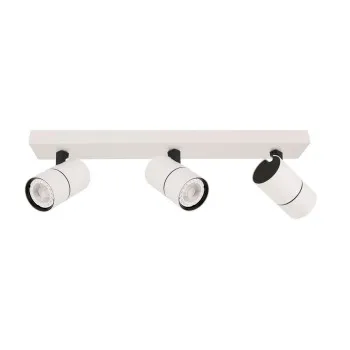 Italux Laconi  fehér-fekete mennyezeti spotlámpa (IT-SPL-2813-3B-WH) GU10 3 izzós IP20