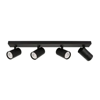 Italux Laconi  fekete mennyezeti spotlámpa (IT-SPL-2813-4B-BL) GU10 4 izzós IP20