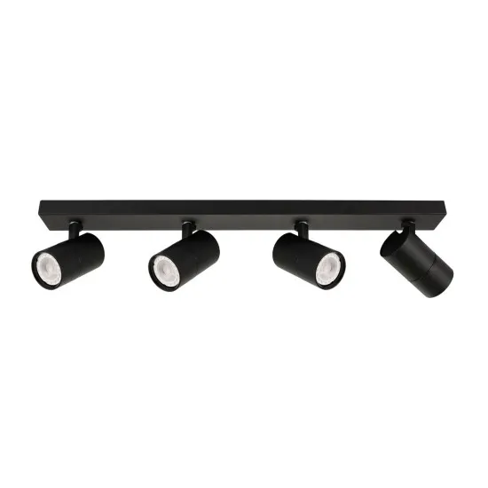 Italux Laconi  fekete mennyezeti spotlámpa (IT-SPL-2813-4B-BL) GU10 4 izzós IP20