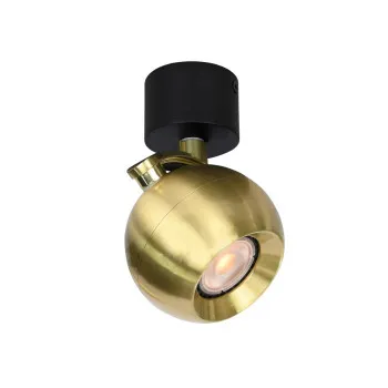 Italux Lafin  fekete-arany mennyezeti spotlámpa (IT-SPL-45379-1R-BK-GD) GU10 1 izzós IP20