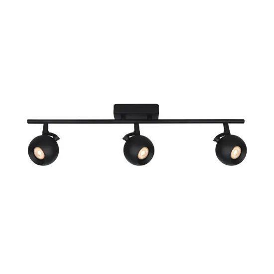 Italux Lafin  fekete mennyezeti spotlámpa (IT-SPL-45379-3-BK) GU10 3 izzós IP20