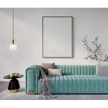Italux Lamezia  sárgaréz függesztett lámpa (IT-PND-67594-1-BRO+CL) E27 1 izzós IP20