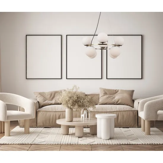 Italux Larosa  bronz függesztett lámpa (IT-PND-33453-4-4-ABR) E27 8 izzós IP20