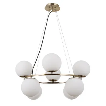 Italux Larosa  bronz függesztett lámpa (IT-PND-33453-4-4-ABR) E27 8 izzós IP20