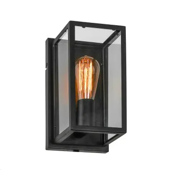 Italux Laverno  fekete fali lámpa (IT-MB-402621-1-B) E27 1 izzós IP20