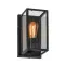 Italux Laverno  fekete fali lámpa (IT-MB-402621-1-B) E27 1 izzós IP20