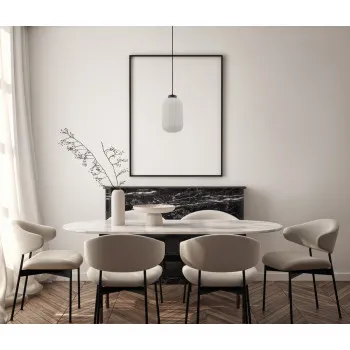 Italux Lindo  fekete függesztett lámpa (IT-PND-52636-1-BK) E27 1 izzós IP20