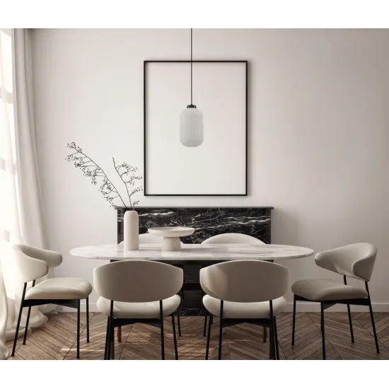 Italux Lindo  fekete függesztett lámpa (IT-PND-52636-1-BK) E27 1 izzós IP20