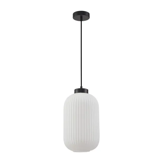 Italux Lindo  fekete függesztett lámpa (IT-PND-52636-1-BK) E27 1 izzós IP20