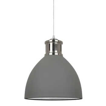 Italux Lola  szürke-nikkel függesztett lámpa (IT-MD-HN8100-GR+S.NICK) E27 1 izzós IP20