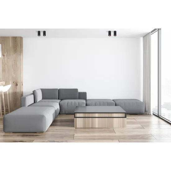 Italux Lopus  fekete mennyezeti lámpa (IT-CLN-48930-S-BK) GU10 1 izzós IP20
