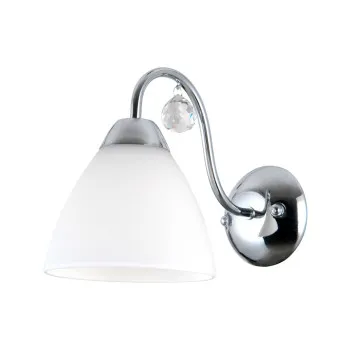 Italux Lugano  króm-fehér falikar (IT-WL-5643-1) E27 1 izzós IP20