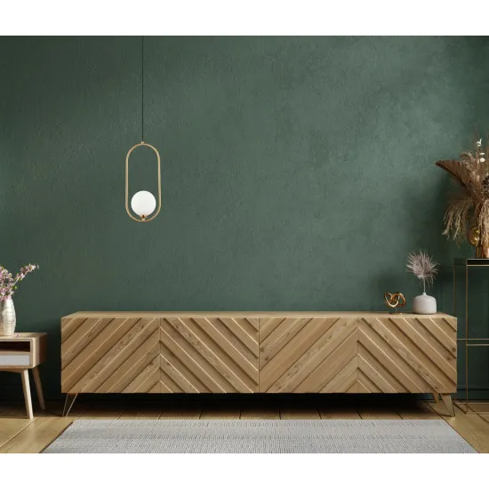 Italux Lupus  bronz-fehér függesztett lámpa (IT-PND-3965-1-BRO) G9 1 izzós IP20
