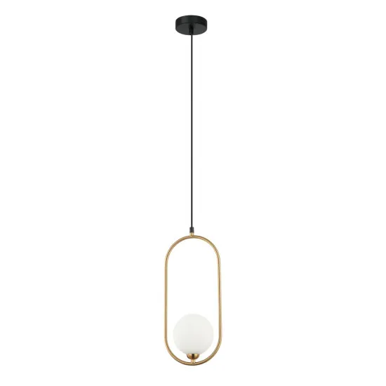 Italux Lupus  bronz-fehér függesztett lámpa (IT-PND-3965-1-BRO) G9 1 izzós IP20