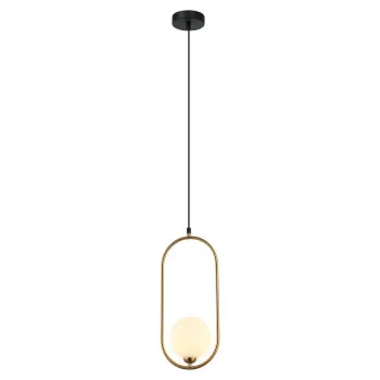 Italux Lupus  bronz-fehér függesztett lámpa (IT-PND-3965-1-BRO) G9 1 izzós IP20