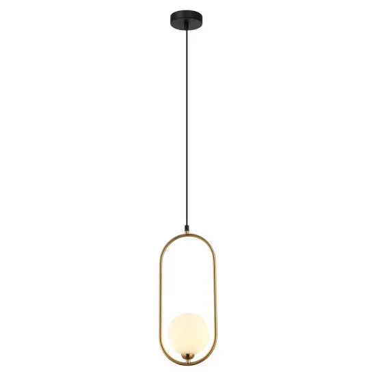 Italux Lupus  bronz-fehér függesztett lámpa (IT-PND-3965-1-BRO) G9 1 izzós IP20