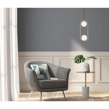 Italux Lupus  bronz-fehér függesztett lámpa (IT-PND-3965-2-BRO) G9 2 izzós IP20