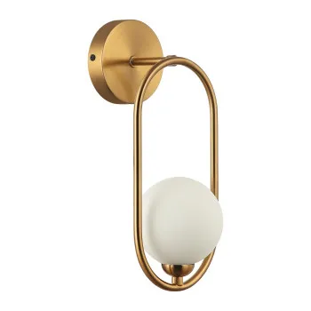 Italux Lupus  bronz-fehér falikar (IT-WL-3965-1-BRO) G9 1 izzós IP20