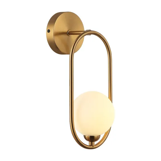 Italux Lupus  bronz-fehér falikar (IT-WL-3965-1-BRO) G9 1 izzós IP20