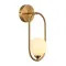 Italux Lupus  bronz-fehér falikar (IT-WL-3965-1-BRO) G9 1 izzós IP20