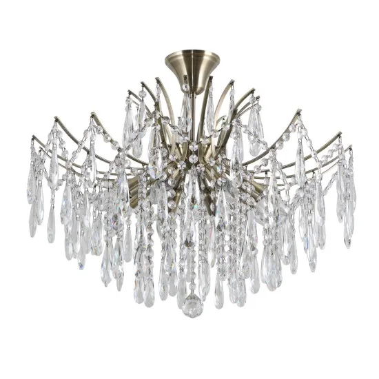 Italux Mallola  bronz csillár (IT-PND-56808-8) E14 8 izzós IP20
