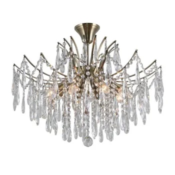 Italux Mallola  bronz csillár (IT-PND-56808-8) E14 8 izzós IP20