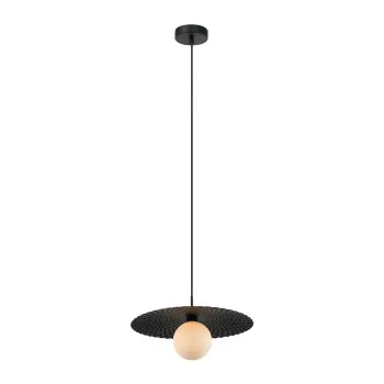 Italux Malor  fekete függesztett lámpa (IT-PND-4602-1-XL-BK) G9 1 izzós IP20