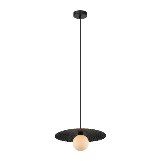 Italux Malor  fekete függesztett lámpa (IT-PND-4602-1-XL-BK) G9 1 izzós IP20