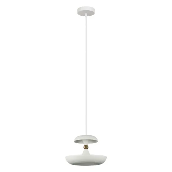 Italux Marina  fehér függesztett lámpa (IT-PND-73221-1M-WH) E27 1 izzós IP20