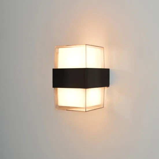 Italux Marti  fekete LED kültéri fali lámpa (IT-OWL-4682-3K) LED 2 izzós IP54