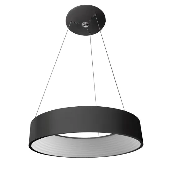 Italux Mattia  fekete LED függesztett lámpa (IT-3936-832RP-BK-3) LED 1 izzós IP20