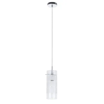 Italux Max  krómszínű függesztett lámpa (IT-MDM1957-1) E27 1 izzós IP20