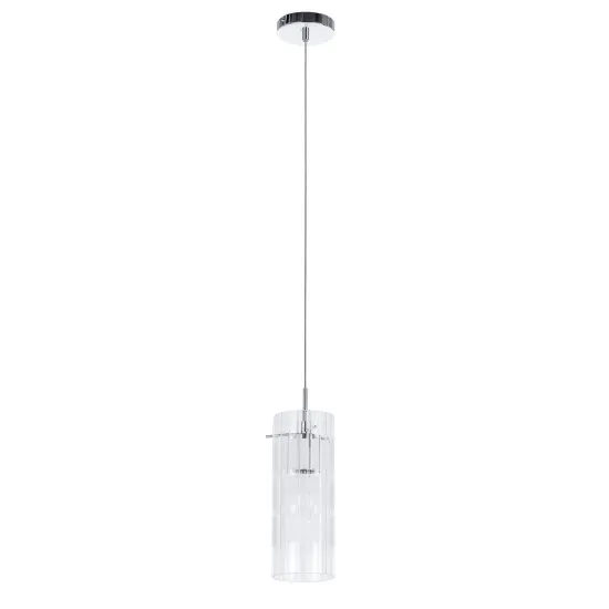 Italux Max  krómszínű függesztett lámpa (IT-MDM1957-1) E27 1 izzós IP20