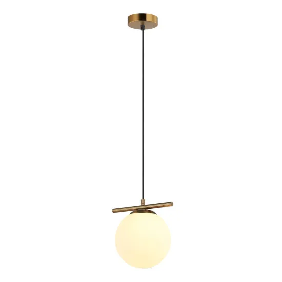 Italux Merseta  bronz függesztett lámpa (IT-PND-463321L-BRO+W) E14 1 izzós IP20