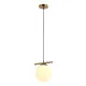 Italux Merseta  bronz függesztett lámpa (IT-PND-463321L-BRO+W) E14 1 izzós IP20
