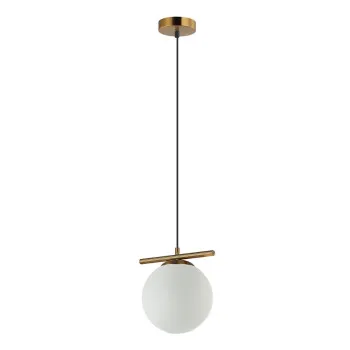 Italux Merseta  bronz függesztett lámpa (IT-PND-463321L-BRO+W) E14 1 izzós IP20
