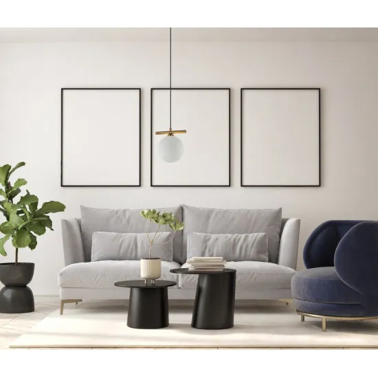 Italux Merseta  bronz függesztett lámpa (IT-PND-463321M-BRO+W) G9  1 izzós IP20