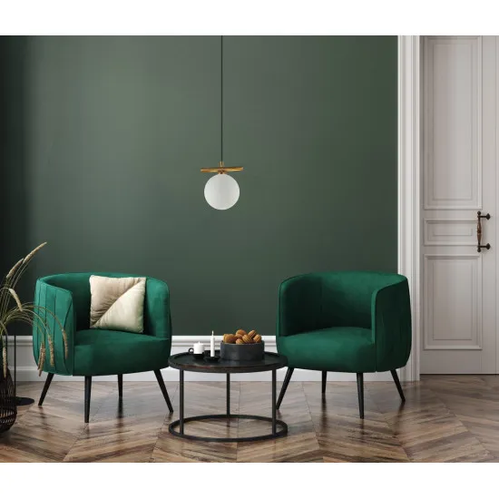 Italux Merseta  bronz függesztett lámpa (IT-PND-463321S-BRO+W) G9  1 izzós IP20