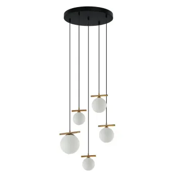 Italux Merseta  bronz-fekete függesztett lámpa (IT-PND-463325A-BRO+W) E14+G9  5 izzós IP20