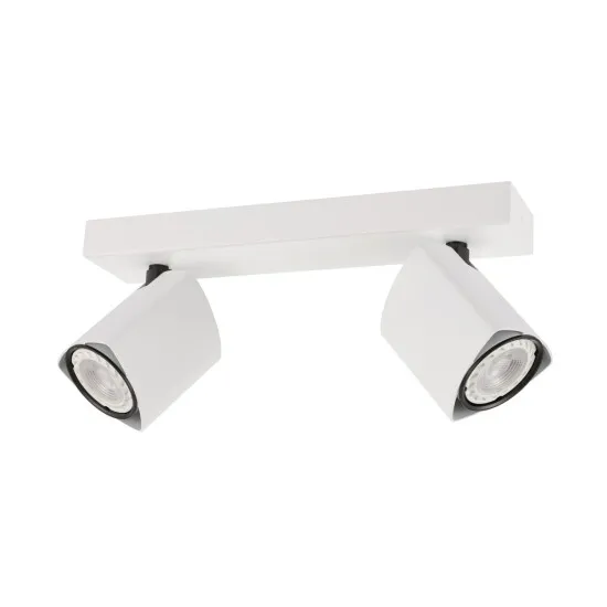 Italux Merusa  fehér-fekete mennyezeti spotlámpa (IT-SPL-31970-2B-WH) GU10 2 izzós IP20